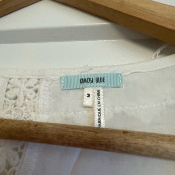 urban outfitters white boho blouse - Picture 3 of 3